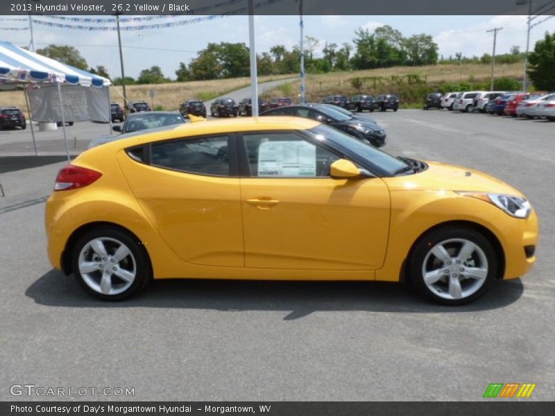  2013 Veloster  26.2 Yellow