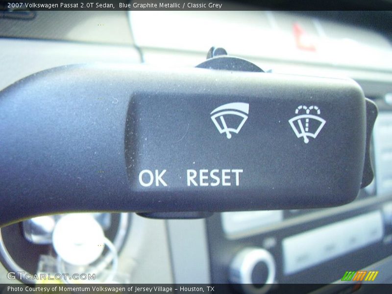Blue Graphite Metallic / Classic Grey 2007 Volkswagen Passat 2.0T Sedan