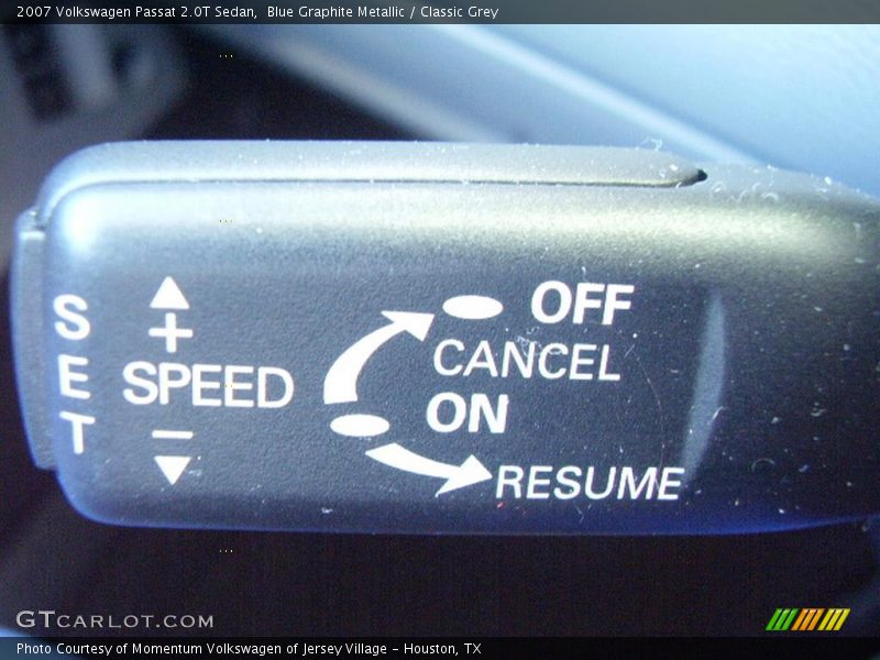 Blue Graphite Metallic / Classic Grey 2007 Volkswagen Passat 2.0T Sedan