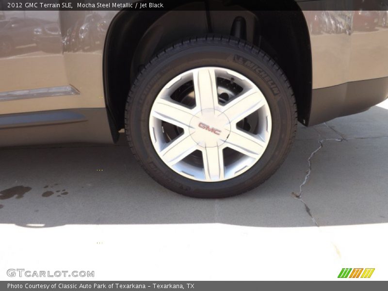 Mocha Steel Metallic / Jet Black 2012 GMC Terrain SLE