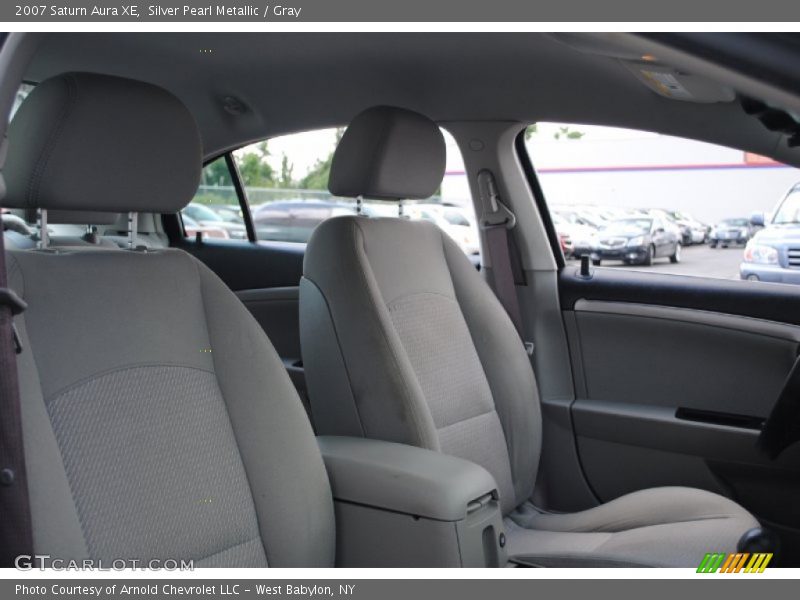 Silver Pearl Metallic / Gray 2007 Saturn Aura XE