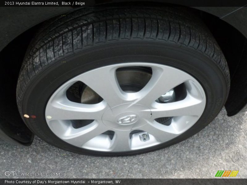 Black / Beige 2013 Hyundai Elantra Limited