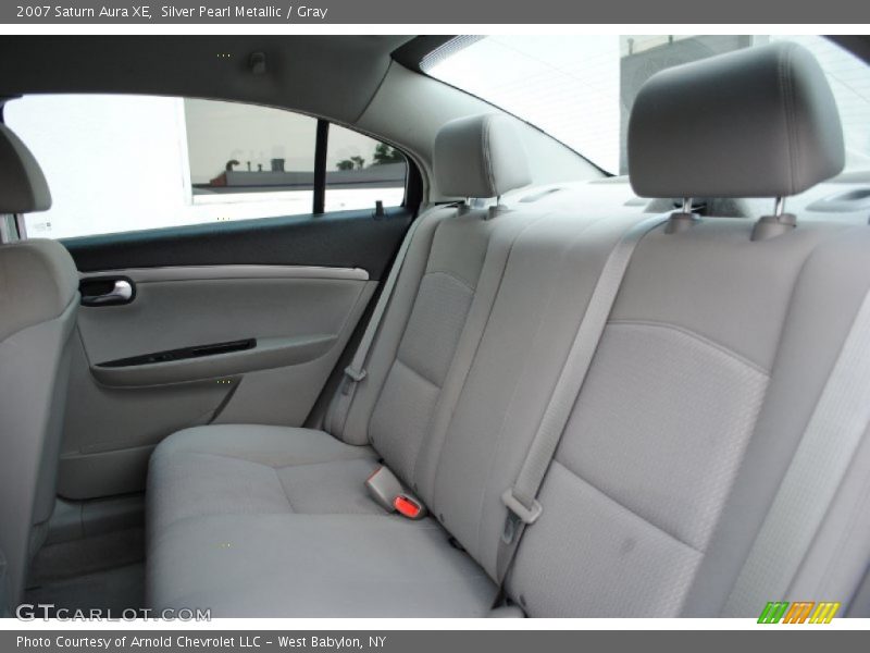Silver Pearl Metallic / Gray 2007 Saturn Aura XE