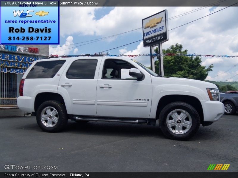 Summit White / Ebony 2009 Chevrolet Tahoe LT 4x4
