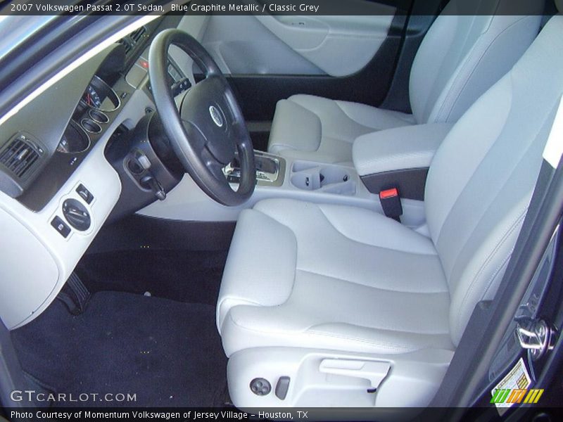Blue Graphite Metallic / Classic Grey 2007 Volkswagen Passat 2.0T Sedan