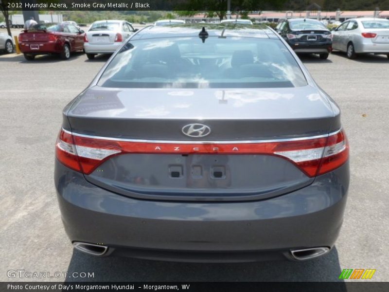 Smoke Gray Metallic / Black 2012 Hyundai Azera