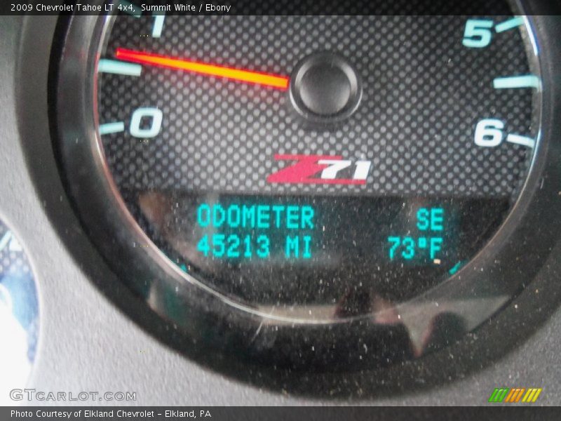 Summit White / Ebony 2009 Chevrolet Tahoe LT 4x4