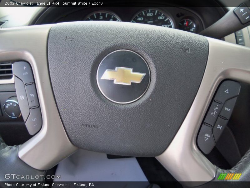 Summit White / Ebony 2009 Chevrolet Tahoe LT 4x4