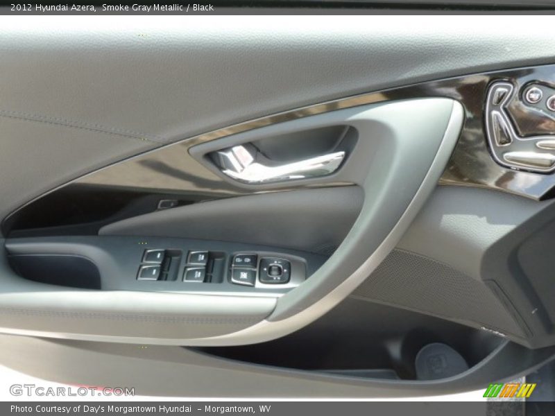 Smoke Gray Metallic / Black 2012 Hyundai Azera