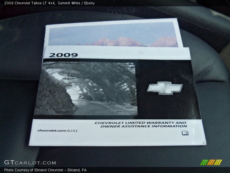 Summit White / Ebony 2009 Chevrolet Tahoe LT 4x4