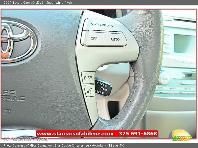 Super White / Ash 2007 Toyota Camry XLE V6