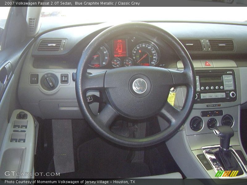 Blue Graphite Metallic / Classic Grey 2007 Volkswagen Passat 2.0T Sedan