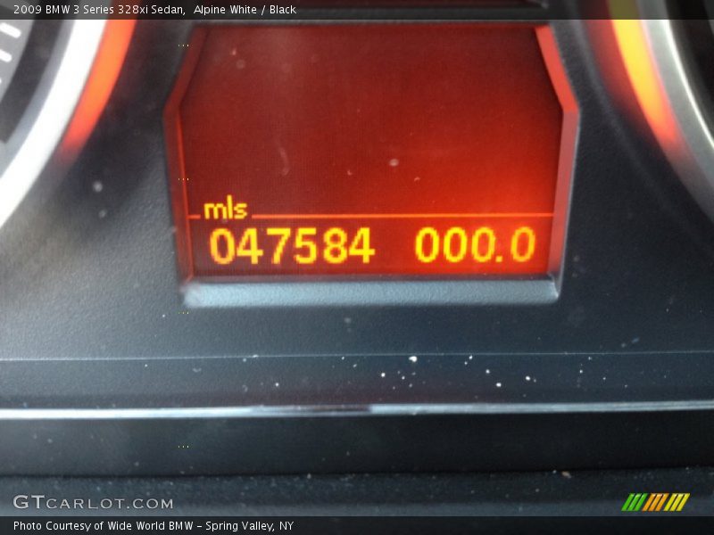 Alpine White / Black 2009 BMW 3 Series 328xi Sedan
