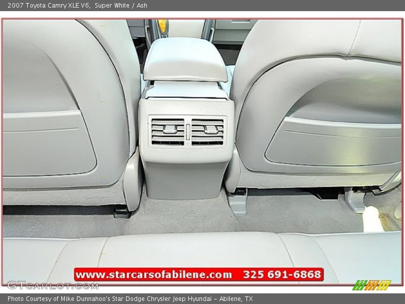 Super White / Ash 2007 Toyota Camry XLE V6
