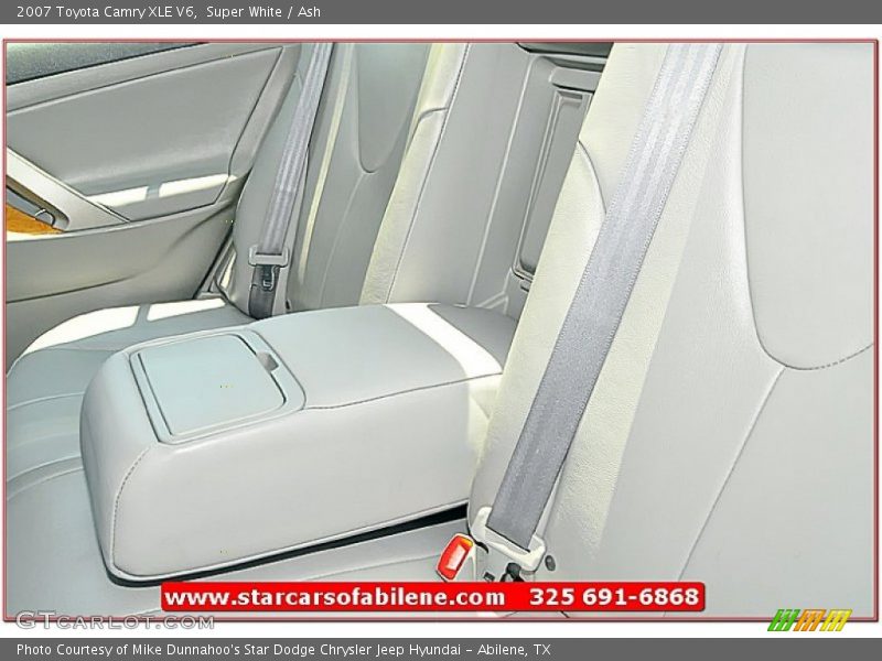 Super White / Ash 2007 Toyota Camry XLE V6