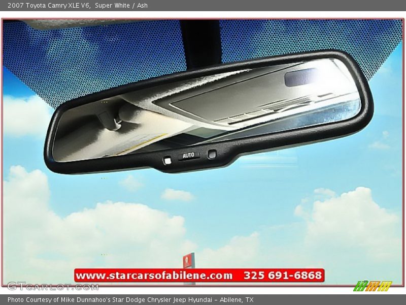 Super White / Ash 2007 Toyota Camry XLE V6