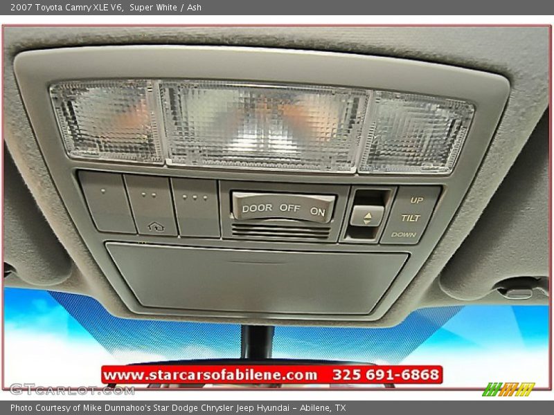 Super White / Ash 2007 Toyota Camry XLE V6