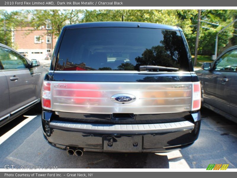 Dark Ink Blue Metallic / Charcoal Black 2010 Ford Flex Limited AWD