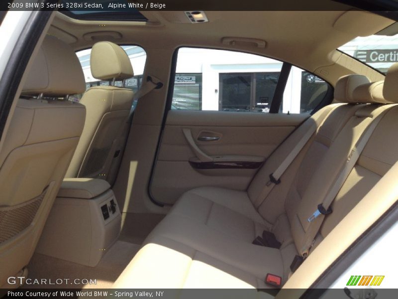 Alpine White / Beige 2009 BMW 3 Series 328xi Sedan