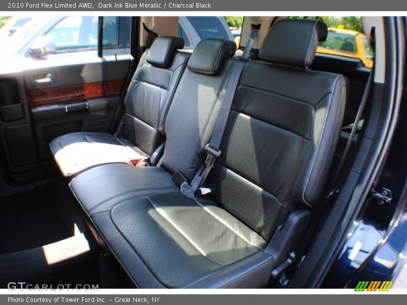 Dark Ink Blue Metallic / Charcoal Black 2010 Ford Flex Limited AWD