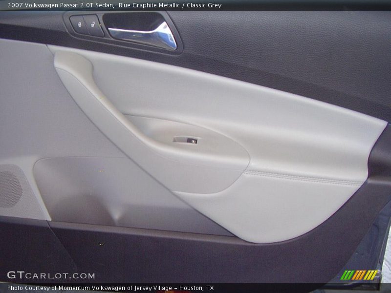 Blue Graphite Metallic / Classic Grey 2007 Volkswagen Passat 2.0T Sedan