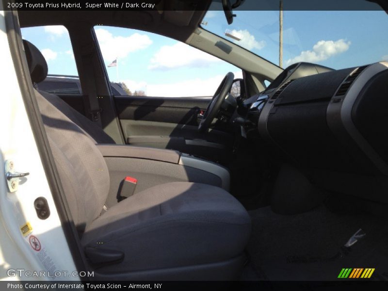 Super White / Dark Gray 2009 Toyota Prius Hybrid