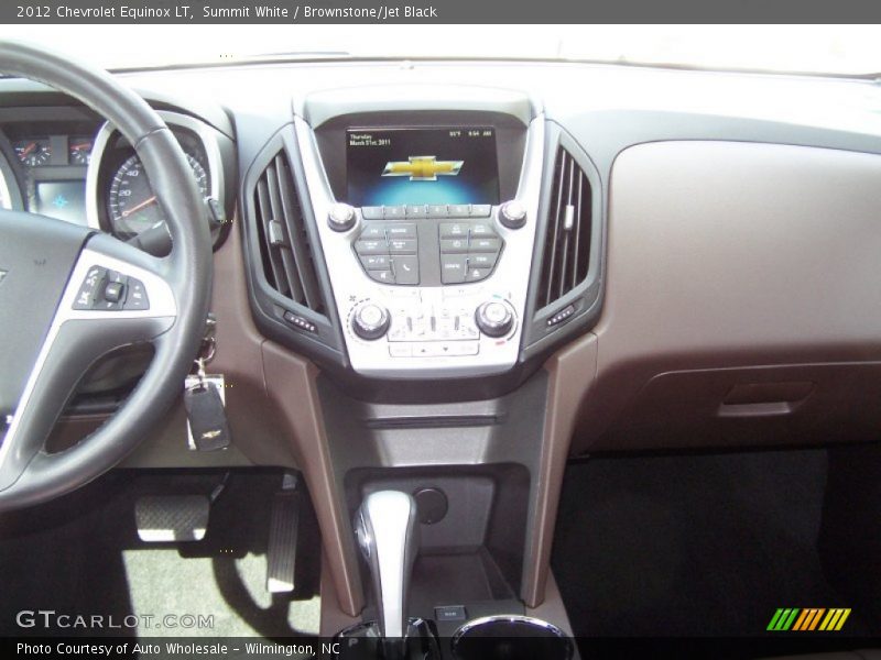 Summit White / Brownstone/Jet Black 2012 Chevrolet Equinox LT