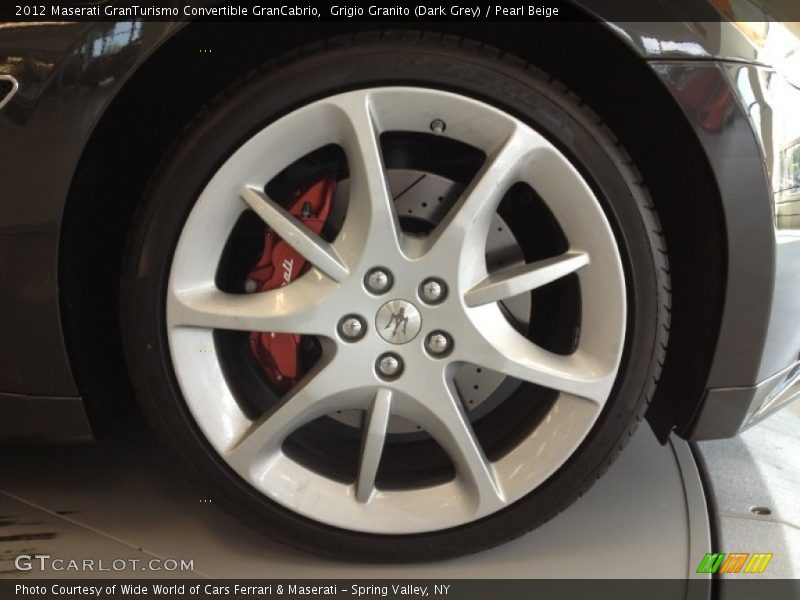  2012 GranTurismo Convertible GranCabrio Wheel