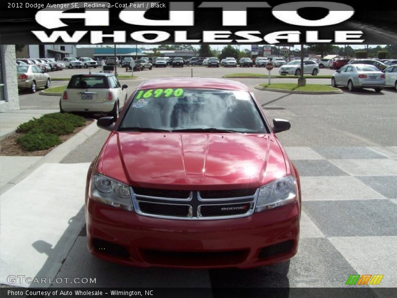 Redline 2-Coat Pearl / Black 2012 Dodge Avenger SE