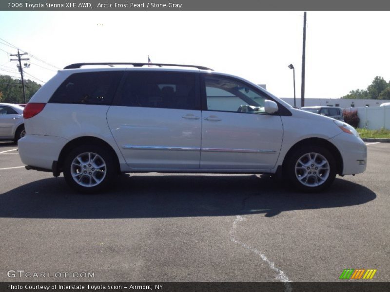Arctic Frost Pearl / Stone Gray 2006 Toyota Sienna XLE AWD