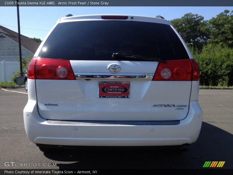 Arctic Frost Pearl / Stone Gray 2006 Toyota Sienna XLE AWD