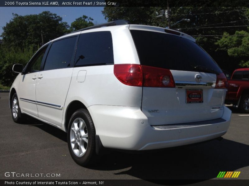 Arctic Frost Pearl / Stone Gray 2006 Toyota Sienna XLE AWD
