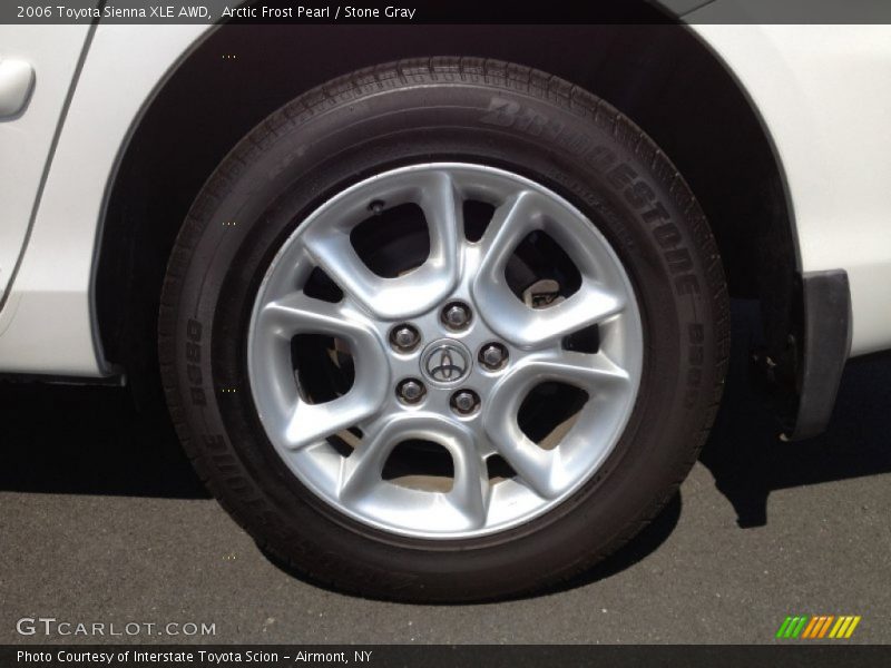 Arctic Frost Pearl / Stone Gray 2006 Toyota Sienna XLE AWD