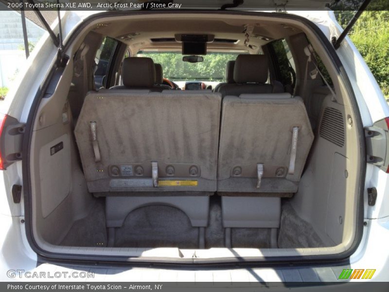 Arctic Frost Pearl / Stone Gray 2006 Toyota Sienna XLE AWD