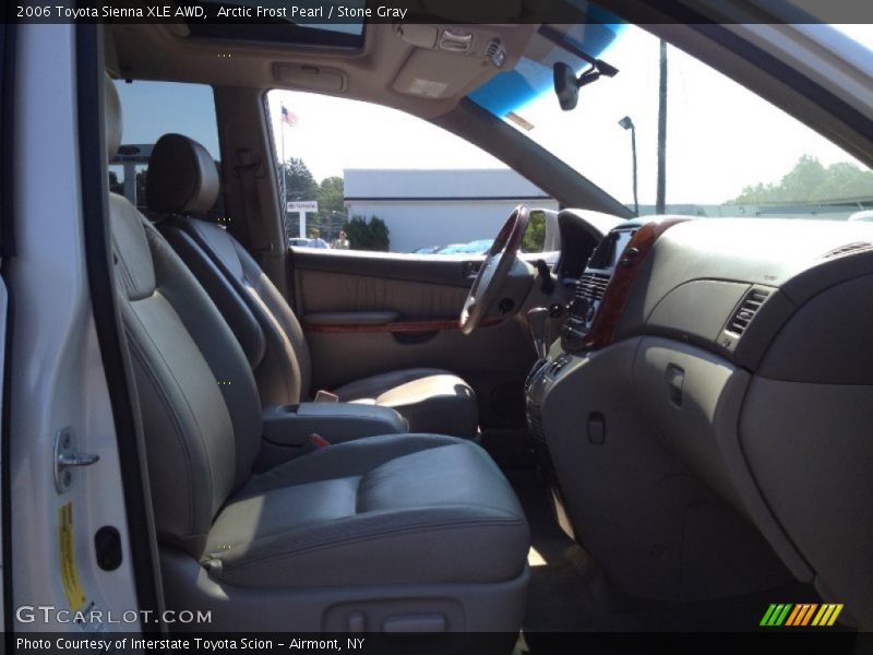 Arctic Frost Pearl / Stone Gray 2006 Toyota Sienna XLE AWD
