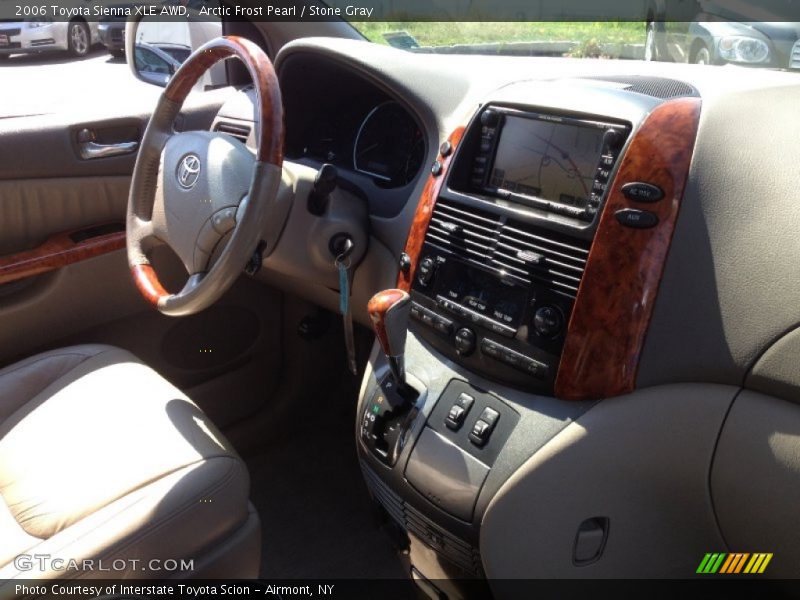 Arctic Frost Pearl / Stone Gray 2006 Toyota Sienna XLE AWD