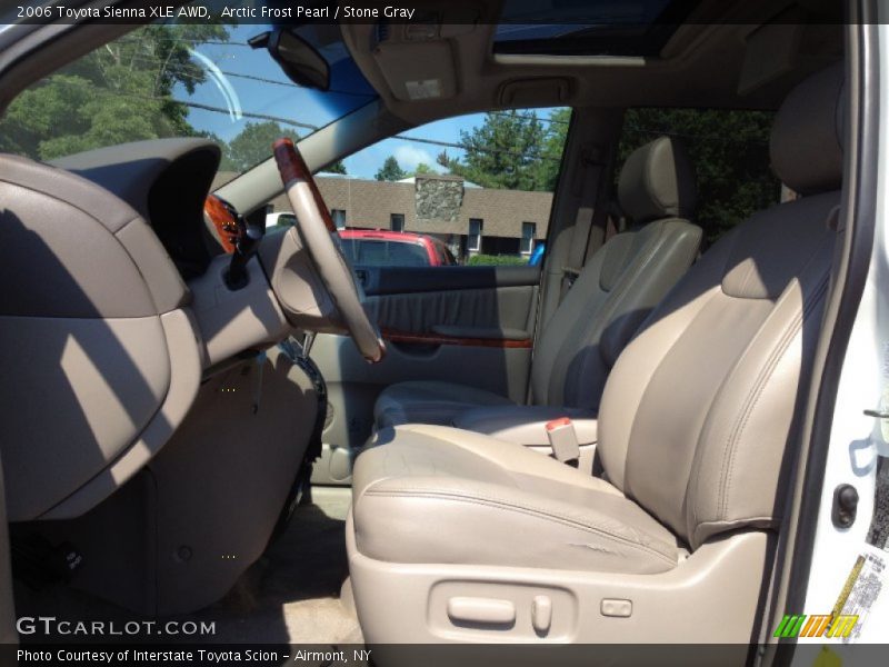 Arctic Frost Pearl / Stone Gray 2006 Toyota Sienna XLE AWD