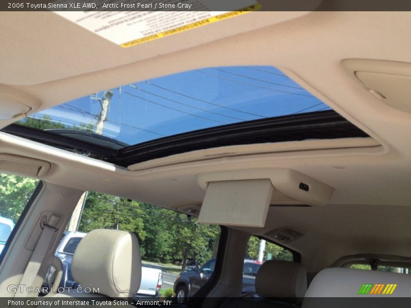 Arctic Frost Pearl / Stone Gray 2006 Toyota Sienna XLE AWD