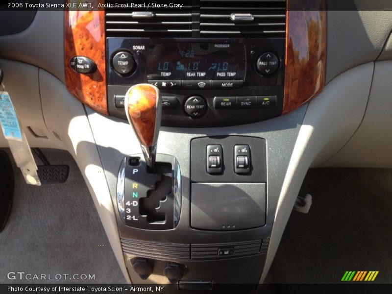Arctic Frost Pearl / Stone Gray 2006 Toyota Sienna XLE AWD