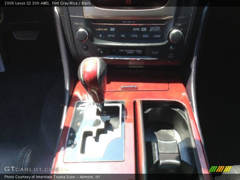 Flint Gray Mica / Black 2006 Lexus GS 300 AWD