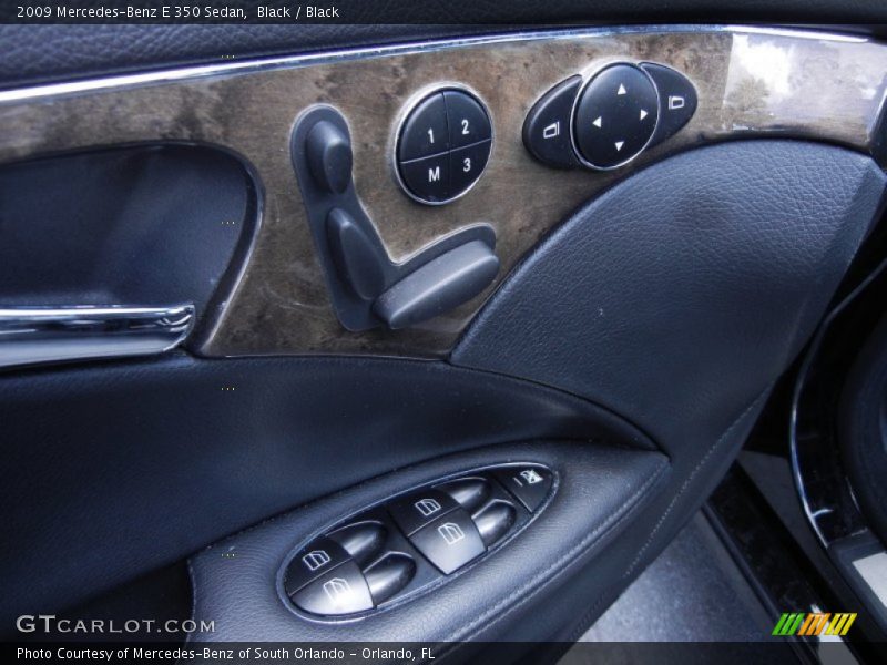 Black / Black 2009 Mercedes-Benz E 350 Sedan