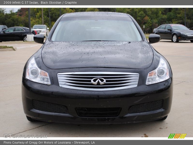 Black Obsidian / Graphite 2009 Infiniti G 37 Sedan