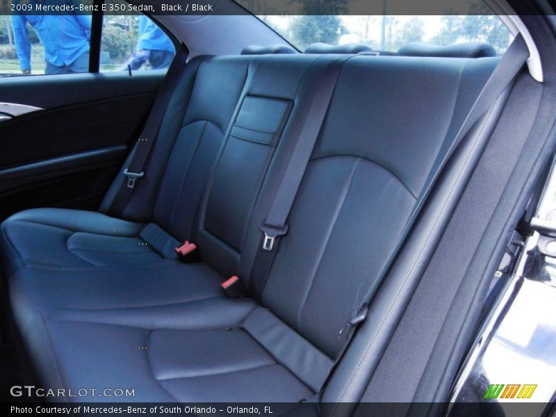 Black / Black 2009 Mercedes-Benz E 350 Sedan