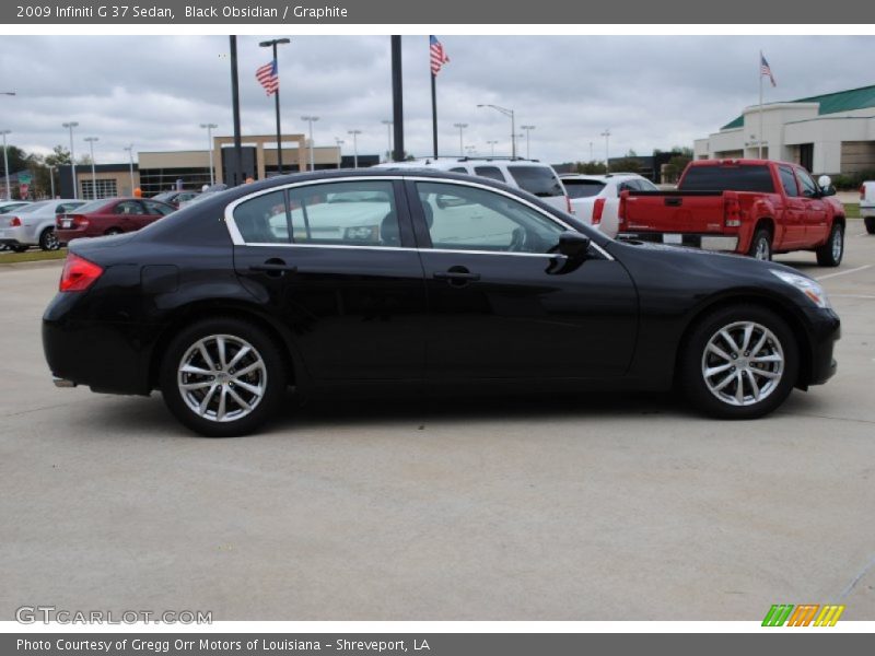 Black Obsidian / Graphite 2009 Infiniti G 37 Sedan