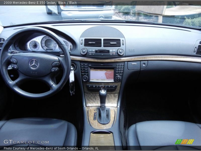 Black / Black 2009 Mercedes-Benz E 350 Sedan