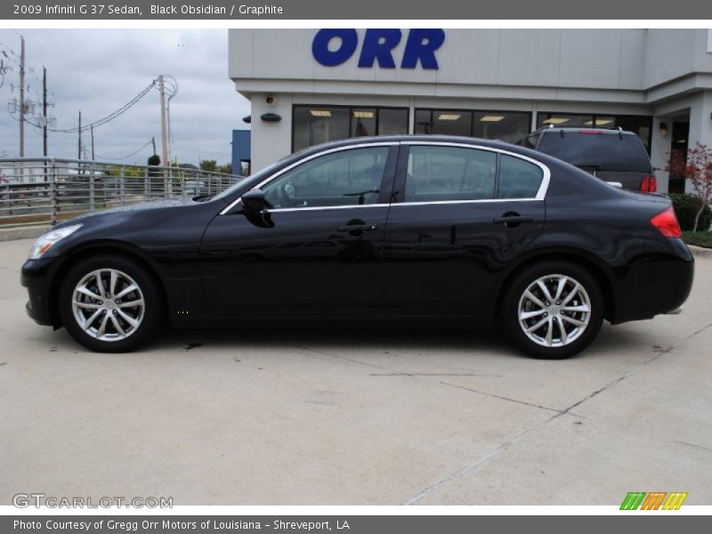 Black Obsidian / Graphite 2009 Infiniti G 37 Sedan