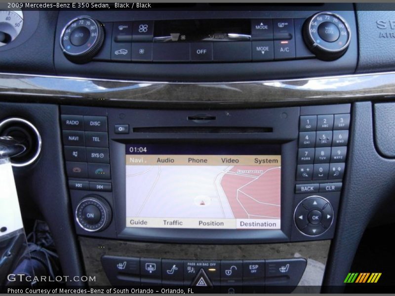 Black / Black 2009 Mercedes-Benz E 350 Sedan