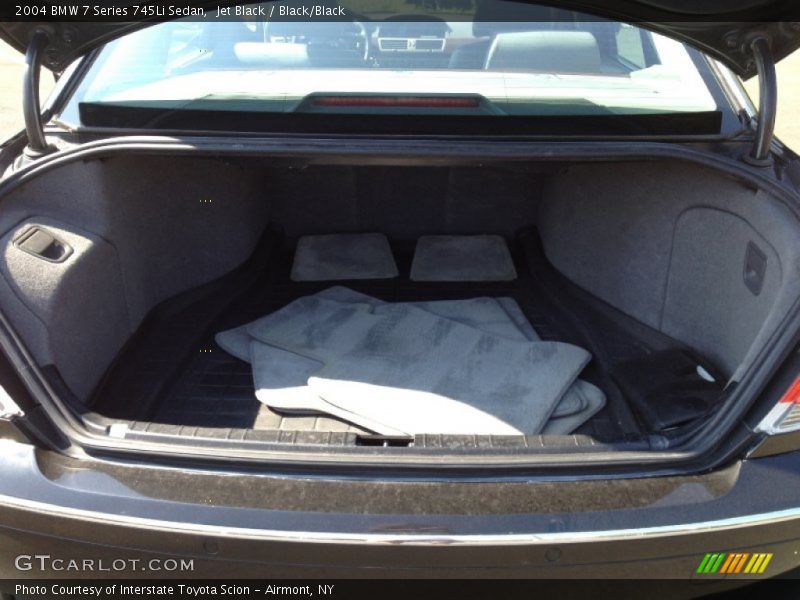 Jet Black / Black/Black 2004 BMW 7 Series 745Li Sedan