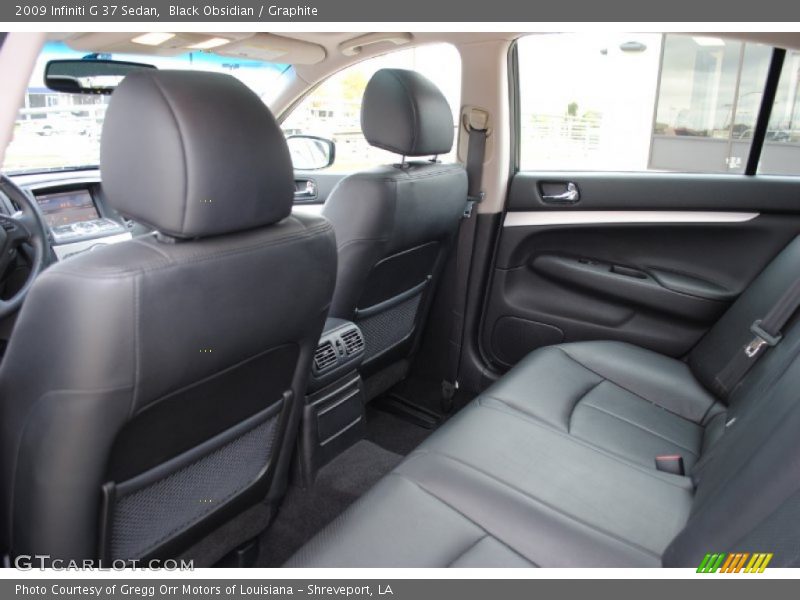 Black Obsidian / Graphite 2009 Infiniti G 37 Sedan