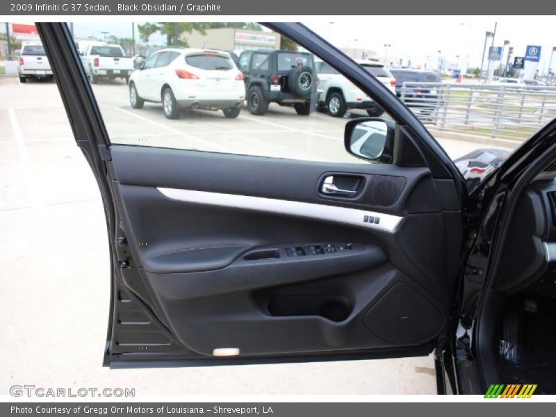 Black Obsidian / Graphite 2009 Infiniti G 37 Sedan